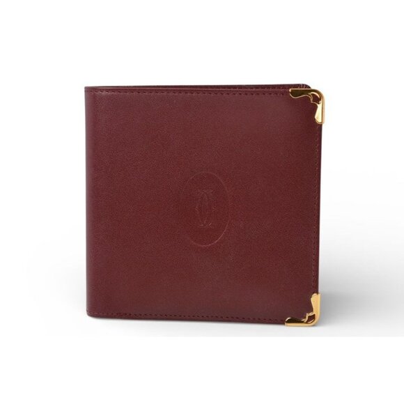 Cartier Handbags - Cartier Folding Wallet Bifold Wallet Vintage Must de